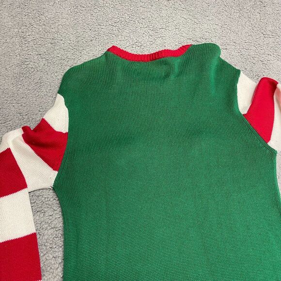 Ugly Sweater Womens Small Christmas Holiday Pullover Sweatshirt - Picture 10 of 12